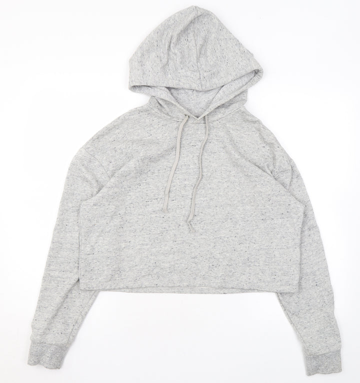 Divided by H&M Womens Grey Cotton Pullover Hoodie Size M Pullover