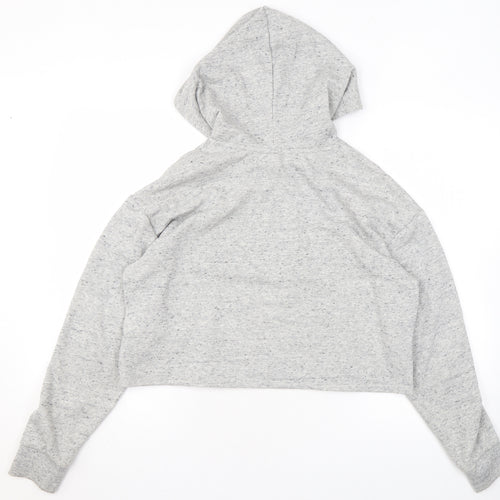 Divided by H&M Womens Grey Cotton Pullover Hoodie Size M Pullover