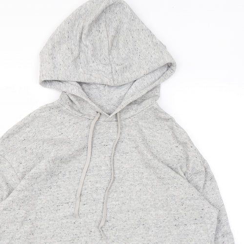 Divided by H&M Womens Grey Cotton Pullover Hoodie Size M Pullover