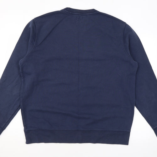 Levi's Mens Blue Cotton Pullover Sweatshirt Size L