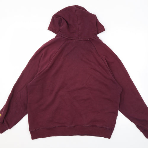 Carhartt Womens Purple Cotton Pullover Hoodie Size S Pullover