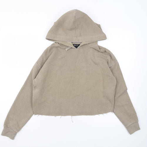 New Look Girls Brown Polyester Pullover Hoodie Size 12-13 Years Pullover