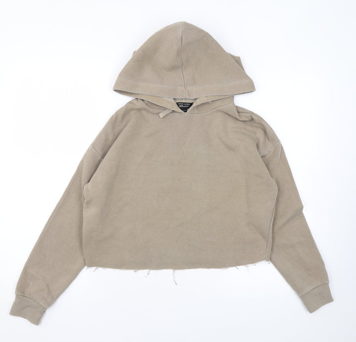 New Look Girls Brown Polyester Pullover Hoodie Size 12-13 Years Pullover