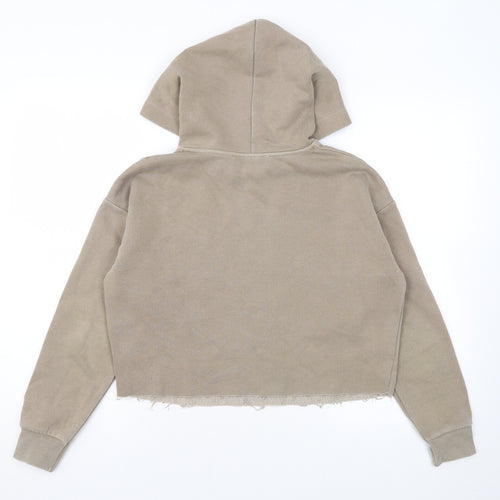 New Look Girls Brown Polyester Pullover Hoodie Size 12-13 Years Pullover