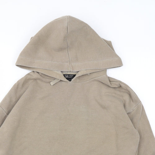 New Look Girls Brown Polyester Pullover Hoodie Size 12-13 Years Pullover