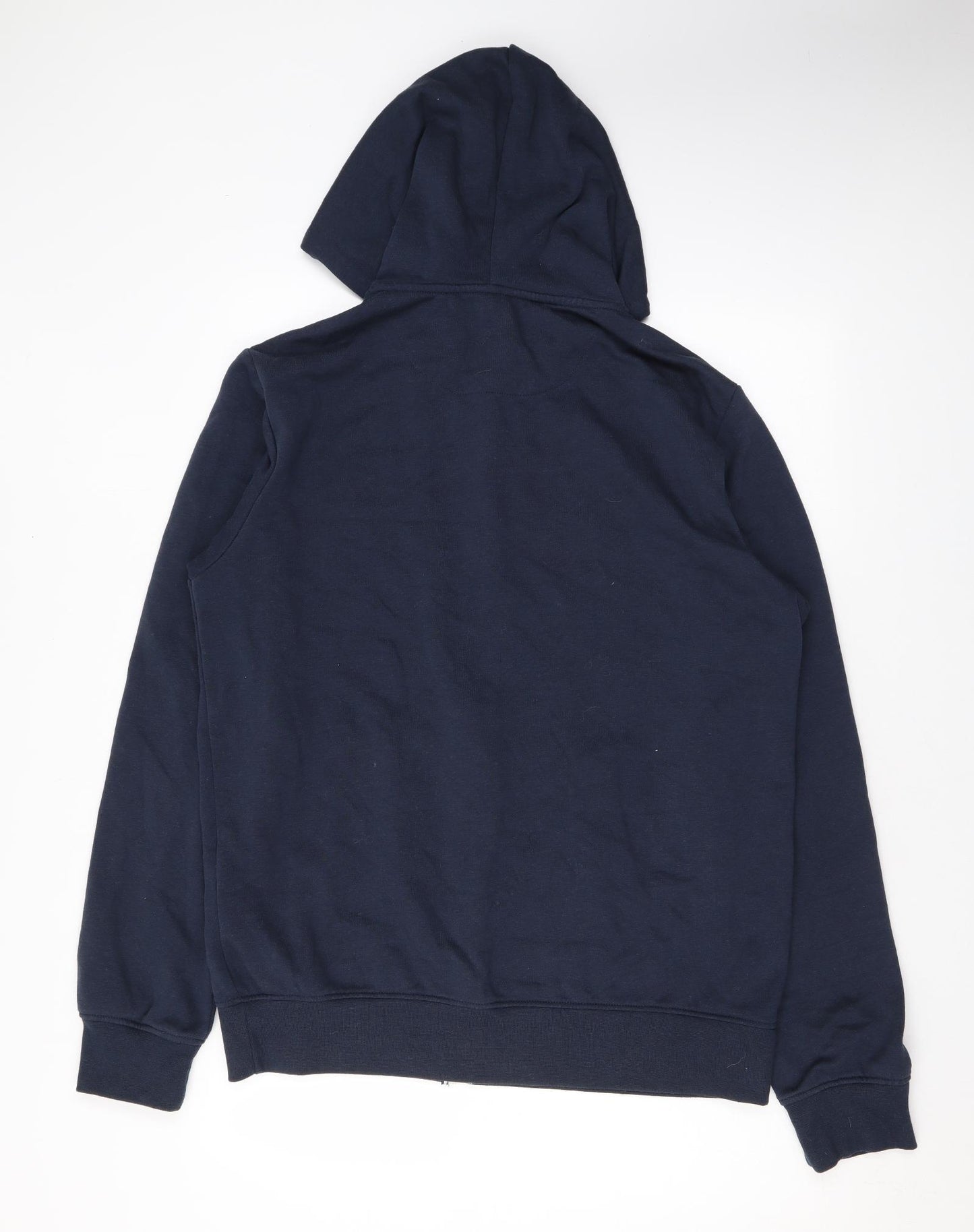 Element Mens Blue Cotton Full Zip Hoodie Size XL