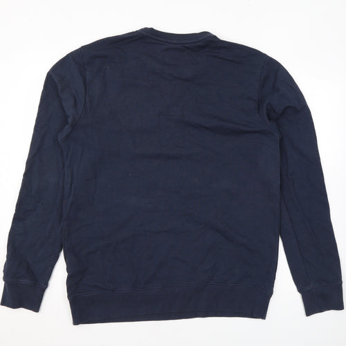 Element Mens Blue Cotton Pullover Sweatshirt Size XL