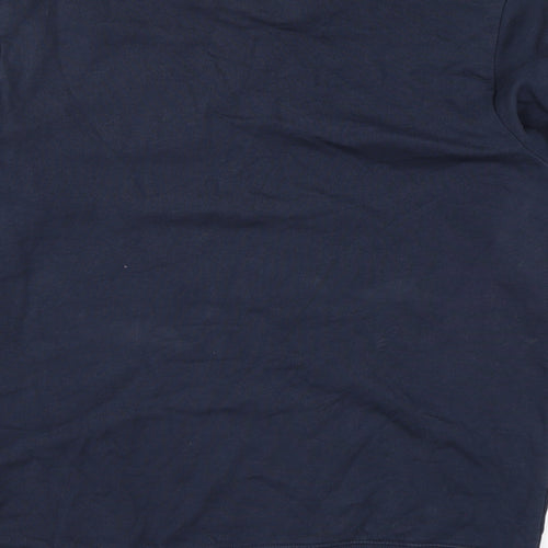 Element Mens Blue Cotton Pullover Sweatshirt Size XL
