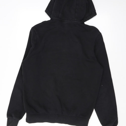 FILA Mens Black Cotton Pullover Hoodie Size S