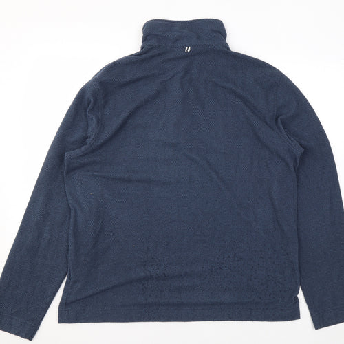 Regatta Mens Blue Herringbone Polyester Pullover Sweatshirt Size XL
