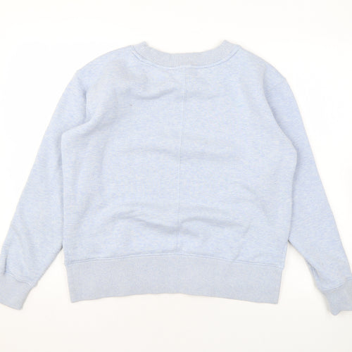 Kirkland Signature Mens Blue Cotton Pullover Sweatshirt Size M