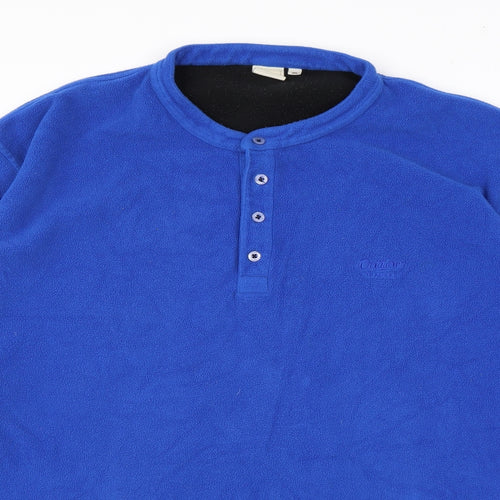 Cotton Traders Mens Blue Polyester Pullover Sweatshirt Size 3XL