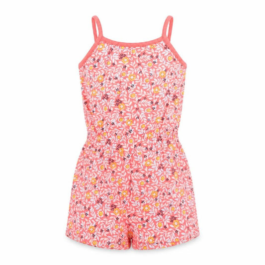 Gap Girls Pink Flecked Cotton Playsuit One-Piece Size 2 Years Pullover