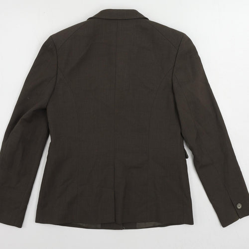 Episode Womens Brown Jacket Blazer Size 8 Button