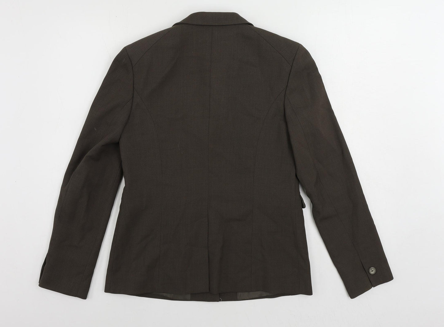 Episode Womens Brown Jacket Blazer Size 8 Button