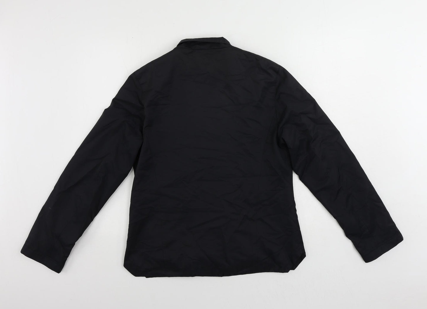 NuAge Womens Blue Jacket Size 12 Zip - Zipped Pockets