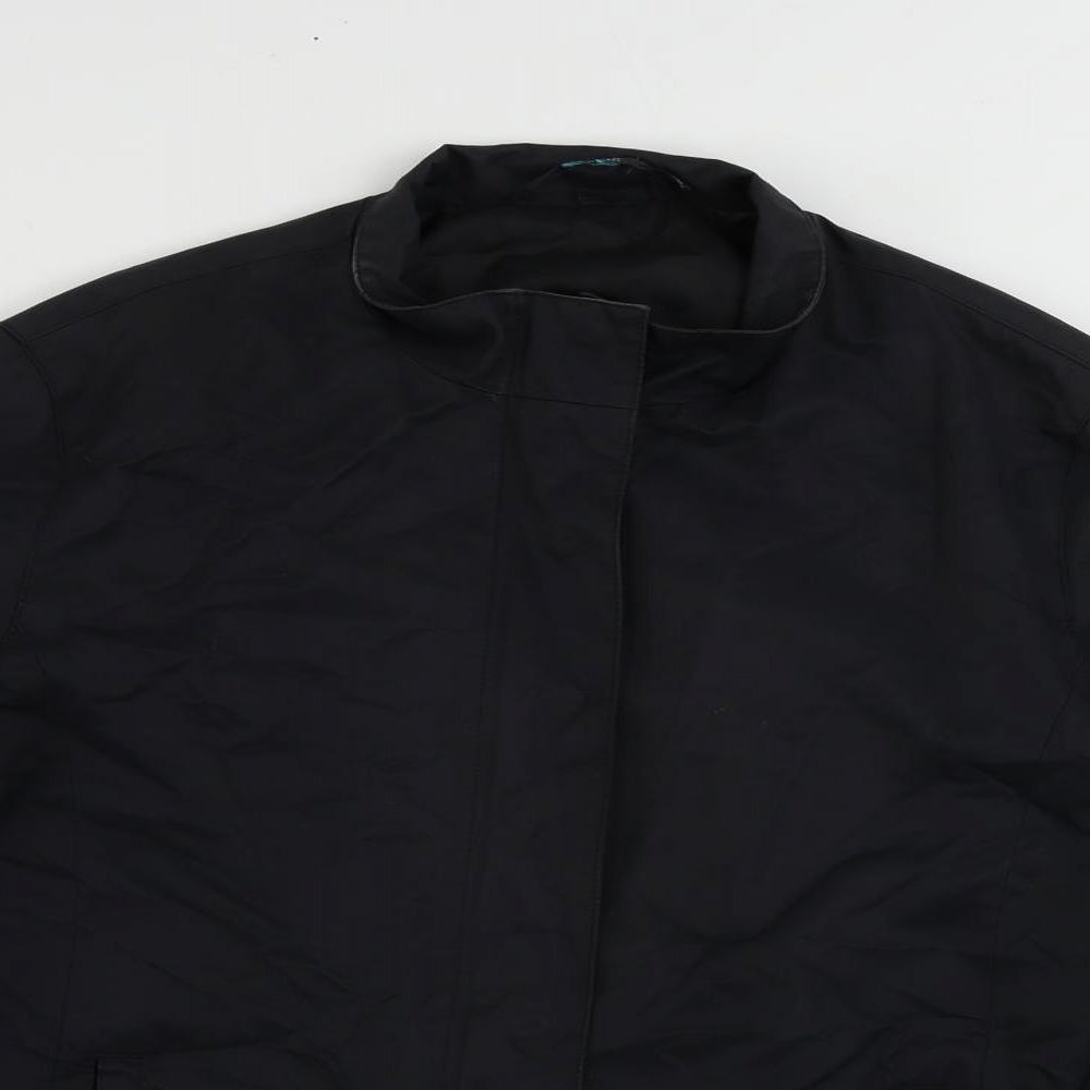 NuAge Womens Blue Jacket Size 12 Zip - Zipped Pockets