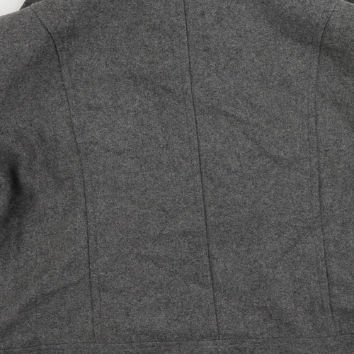 Attention Womens Grey Jacket Size XL Button
