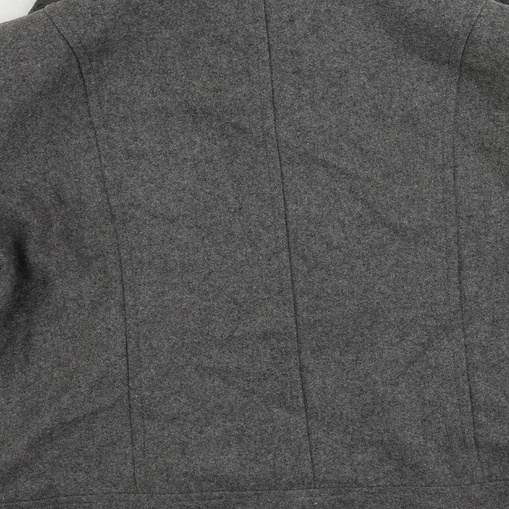 Attention Womens Grey Jacket Size XL Button