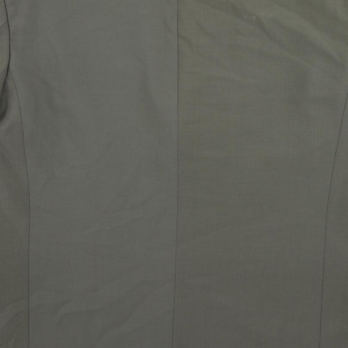 Balmain Mens Green Polyester Jacket Suit Jacket Size 40 Regular