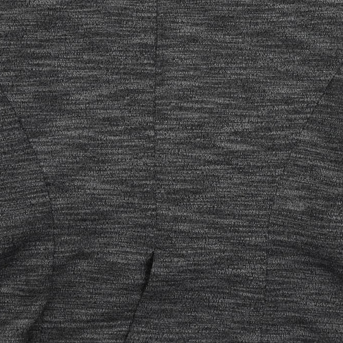 Zara Womens Grey Jacket Blazer Size M Button