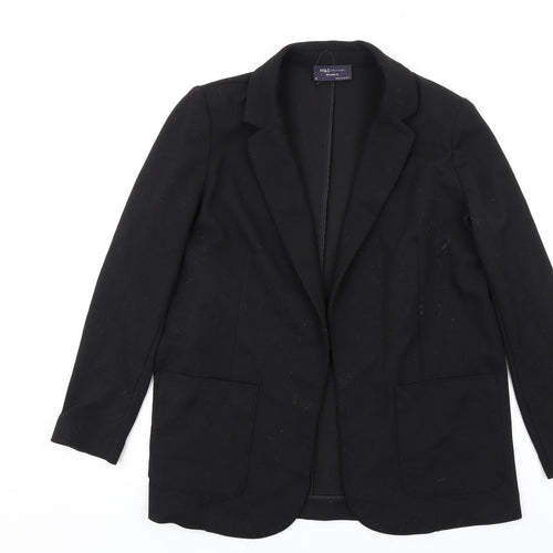 Marks and Spencer Womens Black Jacket Blazer Size 18