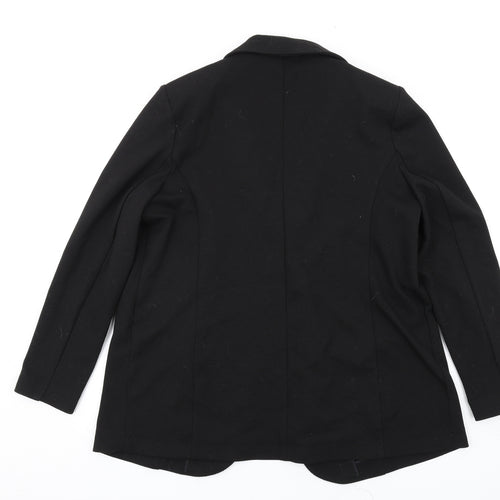 Marks and Spencer Womens Black Jacket Blazer Size 18