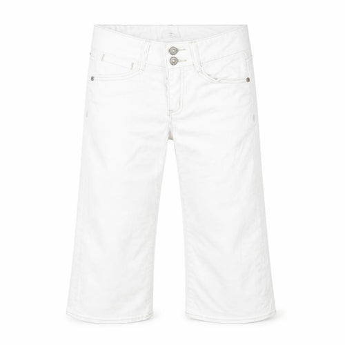 Gap Womens White Cotton Skimmer Shorts Size 25 in L20 in Regular Zip