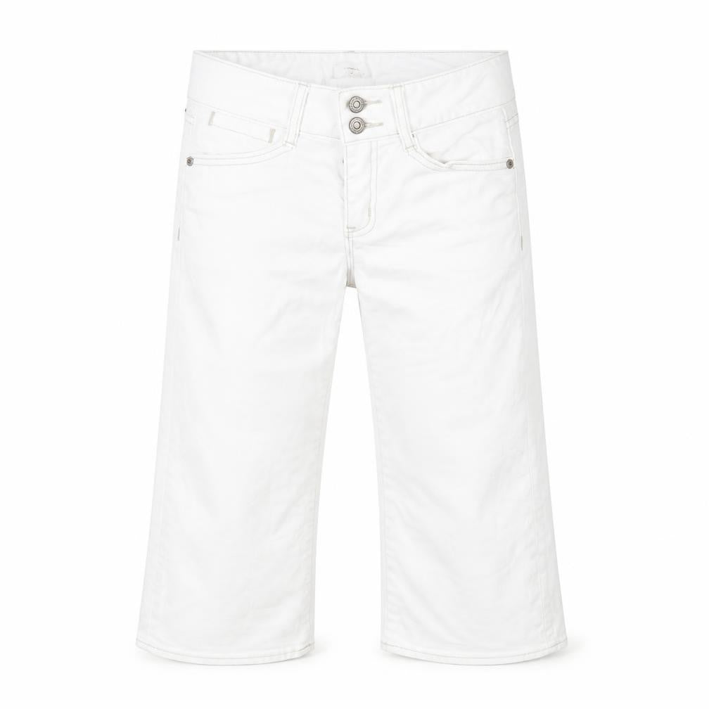 Gap Womens White Cotton Skimmer Shorts Size 25 in L20 in Regular Zip