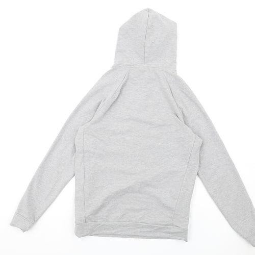Myprotein Womens Grey Cotton Pullover Hoodie Size M Pullover