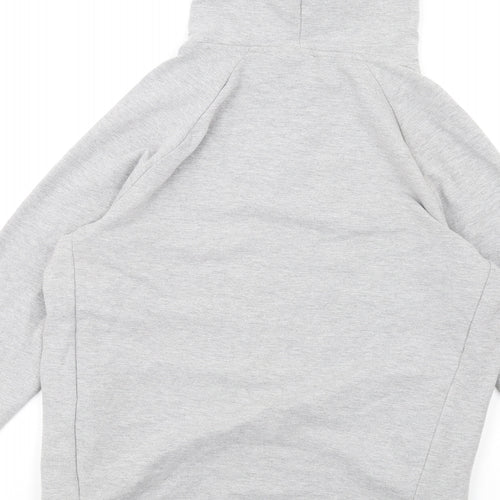 Myprotein Womens Grey Cotton Pullover Hoodie Size M Pullover