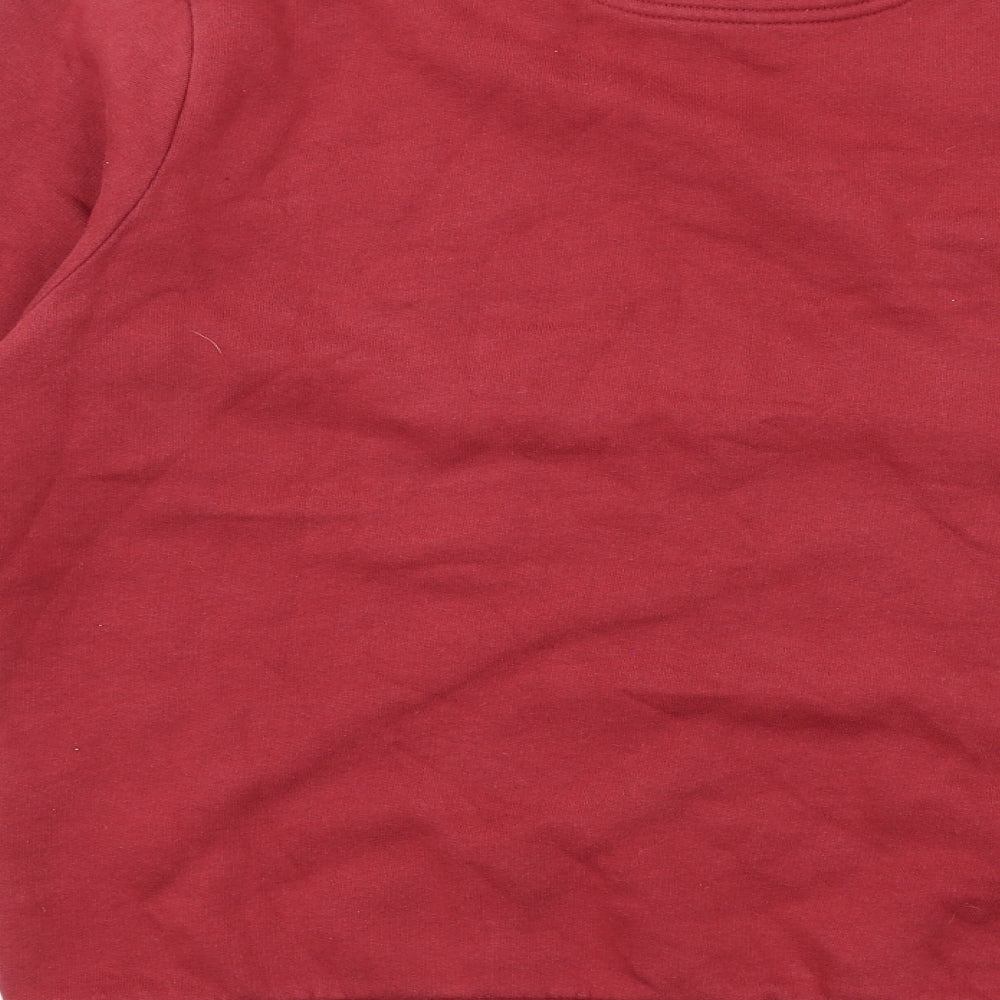 Henri Lloyd Mens Red Cotton Pullover Sweatshirt Size M