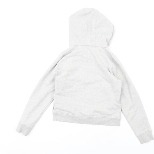 HUGO BOSS Boys Grey Cotton Pullover Hoodie Size 12 Years Pullover