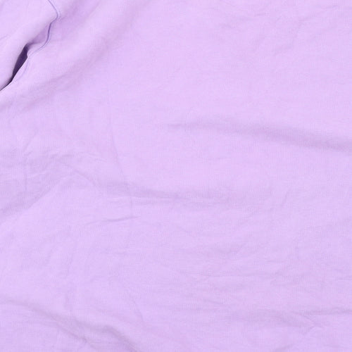 HUGO BOSS Mens Purple Cotton Pullover Sweatshirt Size 3XL