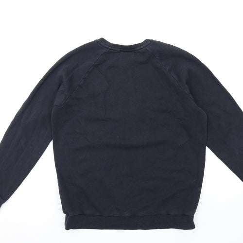 Under armour Mens Black Cotton Pullover Sweatshirt Size M