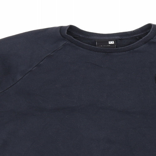 Under armour Mens Black Cotton Pullover Sweatshirt Size M