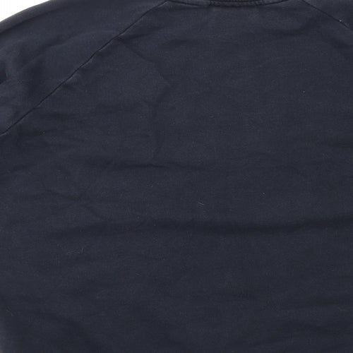 Under armour Mens Black Cotton Pullover Sweatshirt Size M