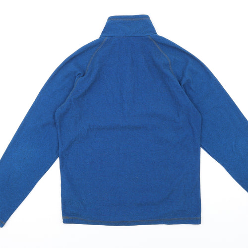 Mountain Warehouse Mens Black Polyester Pullover Sweatshirt Size S