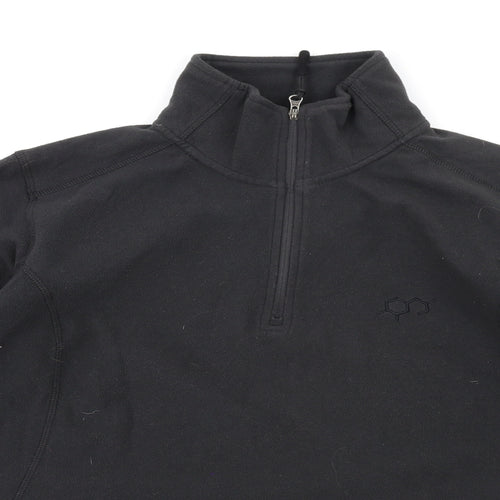 Technicals Womens Grey Polyester Pullover Sweatshirt Size 12 Zip