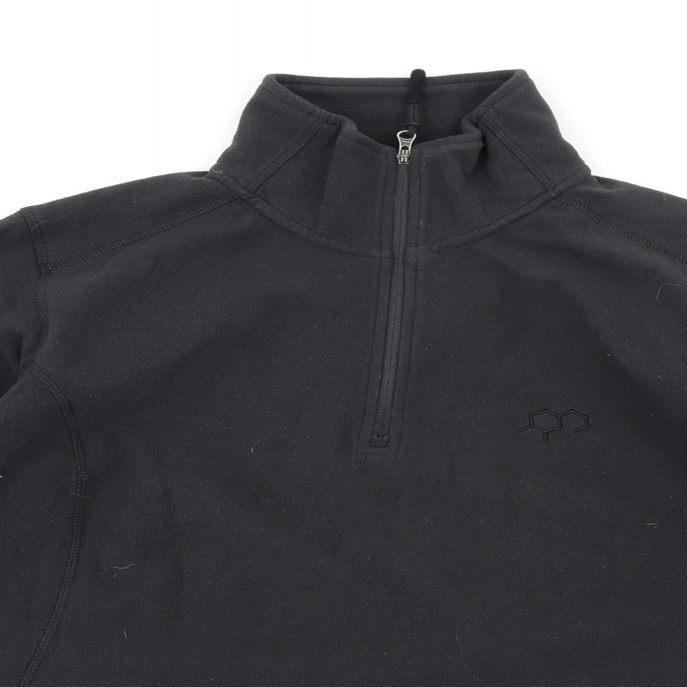 Technicals Womens Grey Polyester Pullover Sweatshirt Size 12 Zip