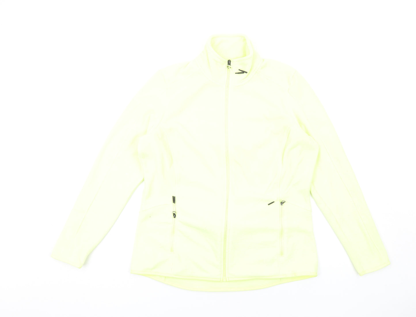 GOODMOVE Womens Yellow Jacket Size 14 Zip