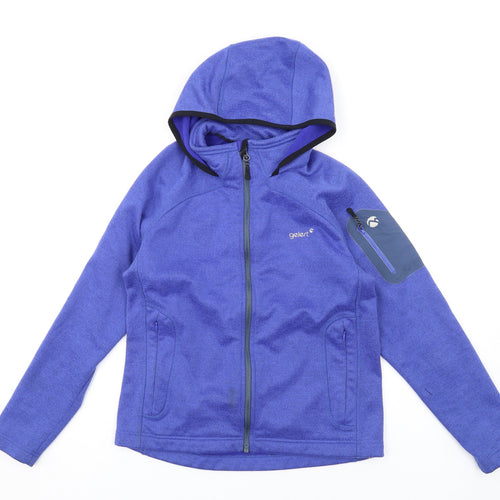 Gelert Womens Blue Jacket Size 10 Zip