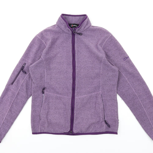 Berghaus Womens Purple Jacket Size 14 Zip