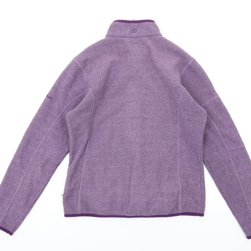 Berghaus Womens Purple Jacket Size 14 Zip