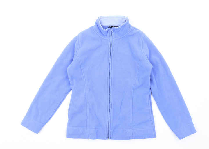 EWM Womens Blue Jacket Size 14 Zip