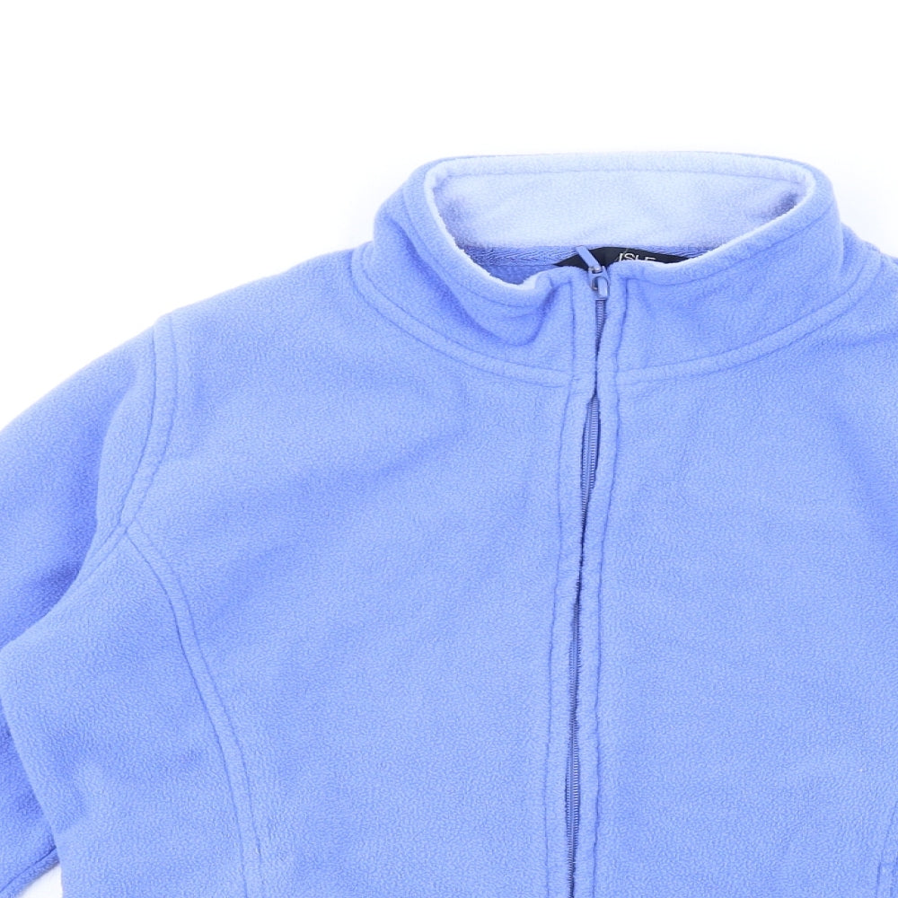 EWM Womens Blue Jacket Size 14 Zip