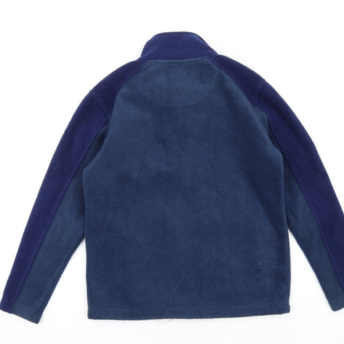 Dudeskin Boys Blue Jacket Size 9-10 Years Zip
