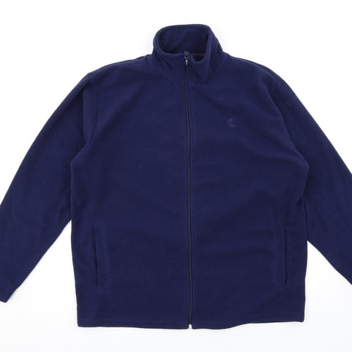 Oceanic Wave Mens Blue Jacket Size 2XL Zip