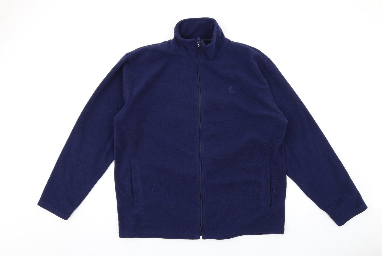 Oceanic Wave Mens Blue Jacket Size 2XL Zip