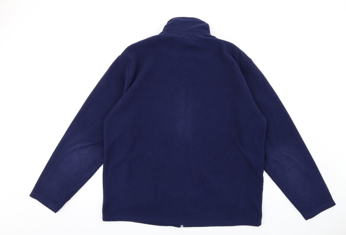 Oceanic Wave Mens Blue Jacket Size 2XL Zip